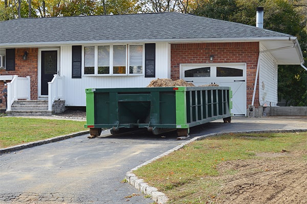 we can typically deliver a residential dumpster within 24-48 hours of your request